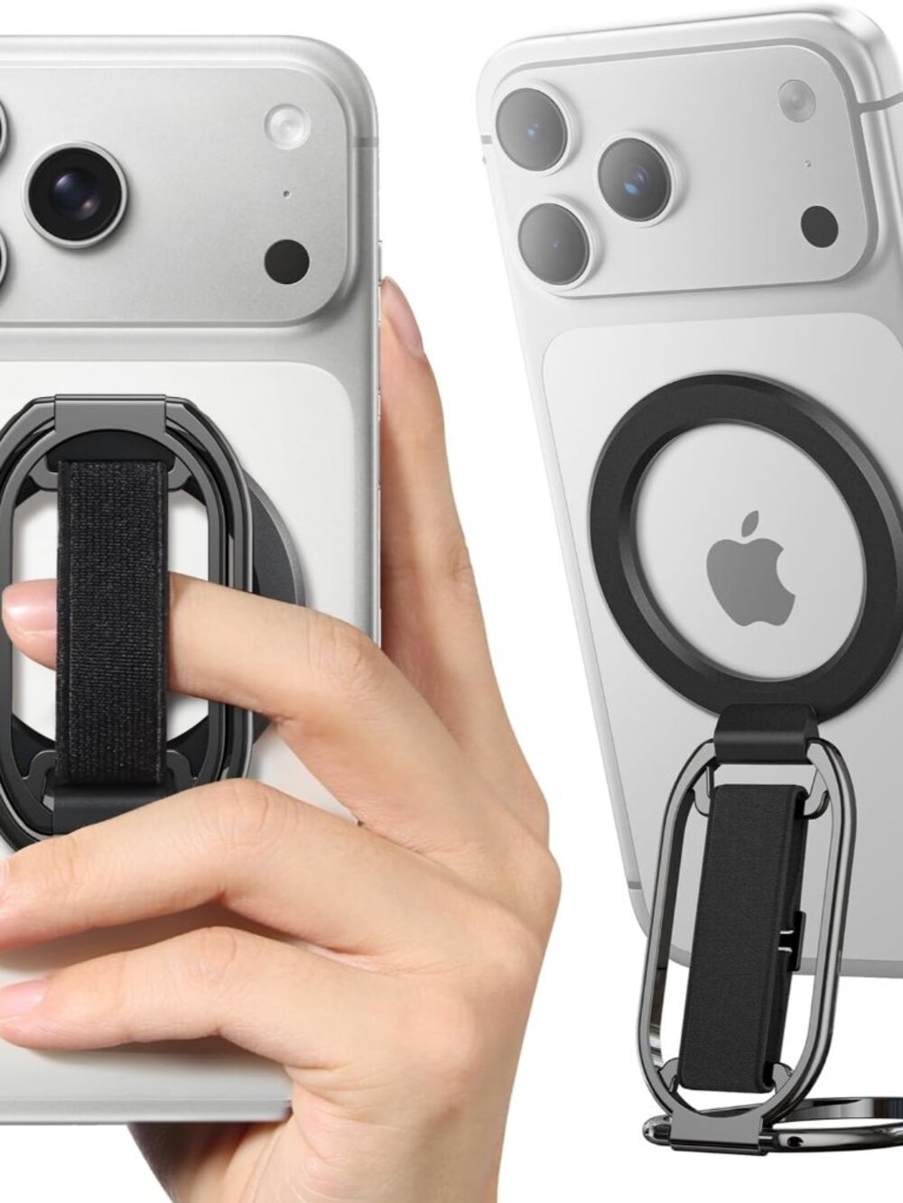for MagSafe Phone Grip Kickstand, Magnetic Phone Ring Holder